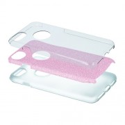 Glitter 3in1 case για iPhone 6/6s Ροζ