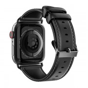 Dux Ducis Leather Band for Apple Watch 42-44mm black