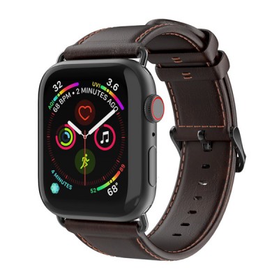 Dux Ducis Leather Band for Apple Watch 38-40mm coffee