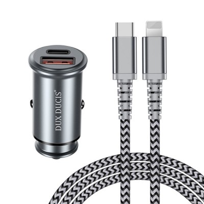Dux Ducis B50 PD Car Charger & Cable