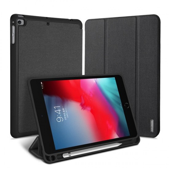 DUX DUCIS Domo TPU gel tablet cover with multi-angle stand and Smart Sleep function for iPad mini 2019 / iPad mini 4 black