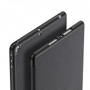 DUX DUCIS Domo TPU gel tablet cover with multi-angle stand and Smart Sleep function for iPad 10.2" 2019 black