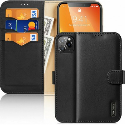 DUX DUCIS Hivo Leather Wallet case for iPhone 11 Pro black