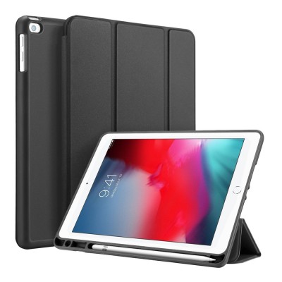 DUX DUCIS Osom TPU gel tablet cover with multi-angle stand and Smart Sleep function for iPad 9.7" 2017/2018 black