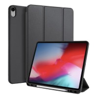 DUX DUCIS Osom TPU gel tablet cover with multi-angle stand and Smart Sleep function for iPad Pro 12.9" 2018 black