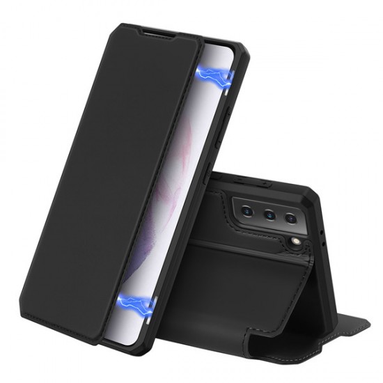 DUX DUCIS Skin X Bookcase type case for Samsung Galaxy S21 Plus 5G black