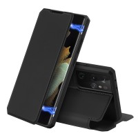 DUX DUCIS Skin X Bookcase type case for Samsung Galaxy S21 Ultra 5G black