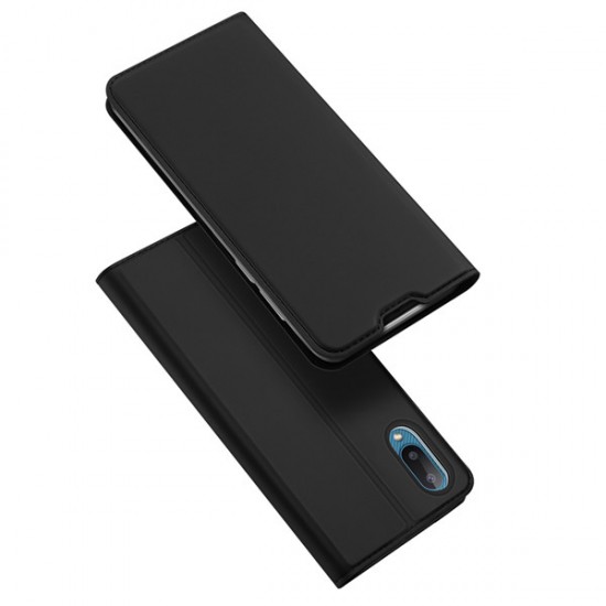 DUX DUCIS Skin Pro Bookcase type case for Samsung Galaxy A02 black