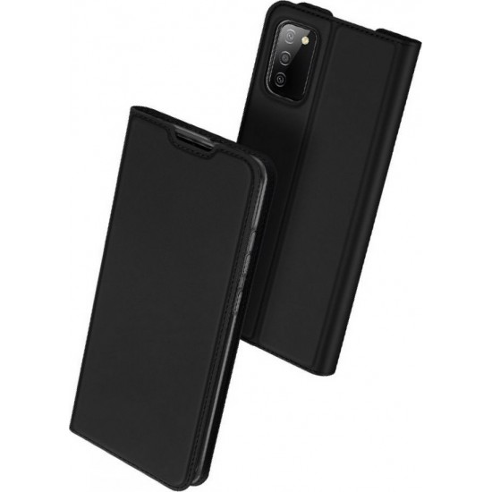 DUX DUCIS Skin Pro Bookcase type case for Samsung Galaxy A02s black