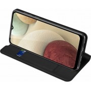 DUX DUCIS Skin Pro Bookcase type case for Samsung Galaxy A12 black