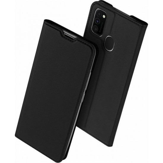 DUX DUCIS Skin Pro Bookcase type case for Samsung Galaxy M21 black