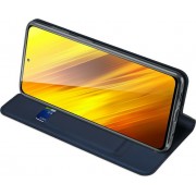 DUX DUCIS Skin Pro Bookcase type case for Xiaomi Poco X3 NFC/X3 Pro blue