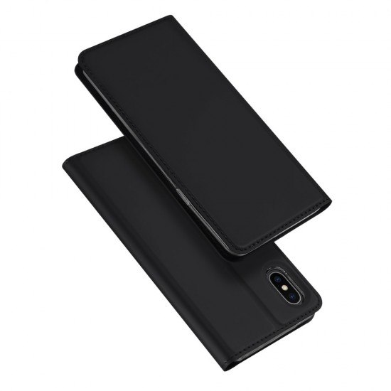 DUX DUCIS Skin Pro Bookcase type case for iPhone Xs Max black