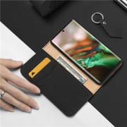 DUX DUCIS Wish Genuine Leather Bookcase type case for Samsung Galaxy Note 10 Plus black