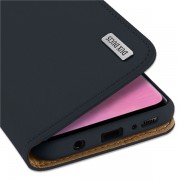 DUX DUCIS Wish Genuine Leather Bookcase type case for Samsung Galaxy S10 Plus black