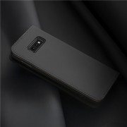 DUX DUCIS Wish Genuine Leather Bookcase type case for Samsung Galaxy S10e black