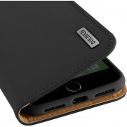 DUX DUCIS Wish Genuine Leather Bookcase type case for iPhone SE 2020/7/8 black