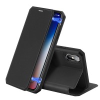 DUX DUCIS Skin X Bookcase type case for iPhone X/Xs black