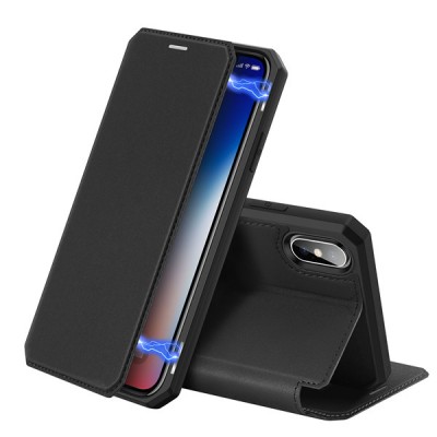 DUX DUCIS Skin X Bookcase type case for iPhone Xs Max black