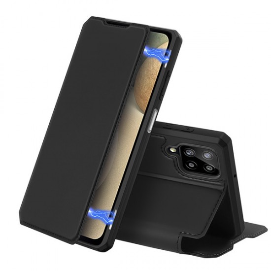 DUX DUCIS Skin X Bookcase type case for Samsung Galaxy A12 black