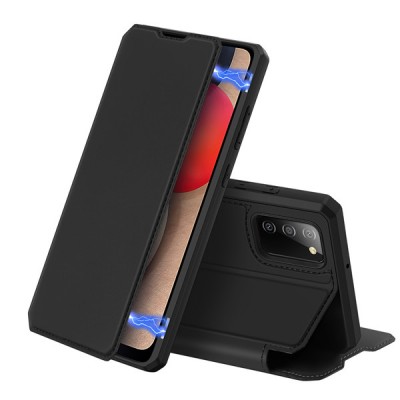 DUX DUCIS Skin X Bookcase type case for Samsung Galaxy A02s black