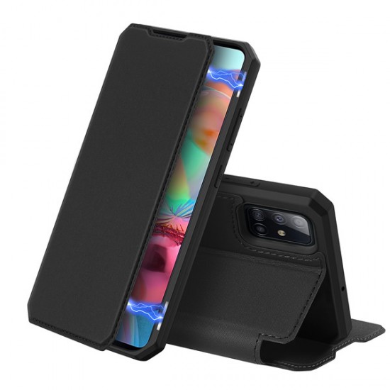 DUX DUCIS Skin X Bookcase type case for Samsung Galaxy A71 black