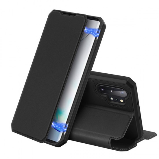 DUX DUCIS Skin X Bookcase type case for Samsung Galaxy Note 10 Plus black