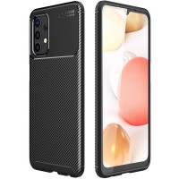 Case SAMSUNG GALAXY A32 LTE Armored Shockproof Carbon Fiber black