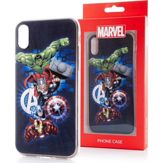 Original case Marvel Avengers 001 for Xiaomi Redmi 8A marineblau (MPCAVEN156)