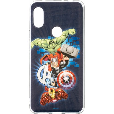 Original case Marvel Avengers 001 for Xiaomi Redmi Note 7 marineblau (MPCAVEN126)