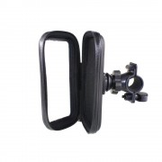 Rotary 360 handlebar mount head for Universal Bicycle & Motorcycle Phone Holder Case black