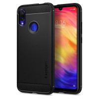 Spigen Rugged Armor Xiaomi Redmi Note 7 Matte Μαύρο