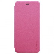 Nillkin Sparkle Leather Cover Flip Book θήκη για Xiaomi Mi6 Ροζ