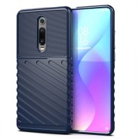 Hurtel Θήκη Thunder Flexible Tough Rugged Cover TPU Case για Xiaomi Mi 9T / Xiaomi Mi 9T Pro  μπλε