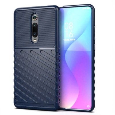 Hurtel Θήκη Thunder Flexible Tough Rugged Cover TPU Case για Xiaomi Mi 9T / Xiaomi Mi 9T Pro  μπλε
