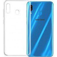 Ultra Clear 0.5mm Θήκη Gel TPU Cover για Samsung Galaxy A30 transparent