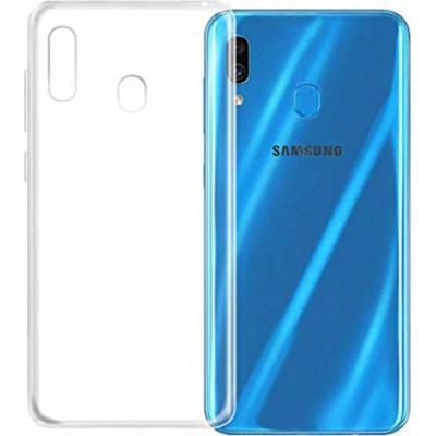 Ultra Clear 0.5mm Θήκη Gel TPU Cover για Samsung Galaxy A30 transparent