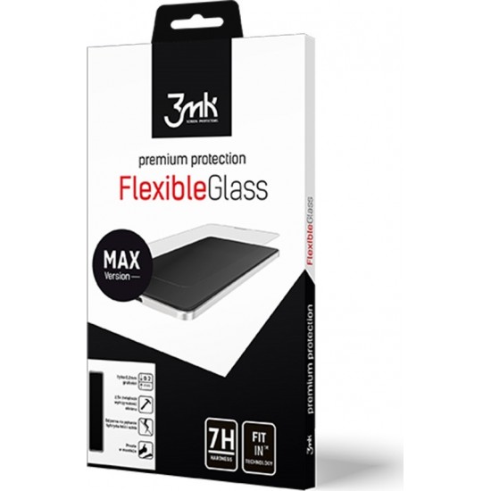 3MK FlexibleGlass Max για Xiaomi Redmi Note 9 Pro Μαύρο