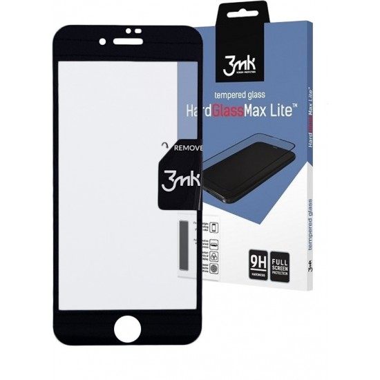 3MK HardGlass Max Lite για Apple iPhone 7/8 Μαύρο