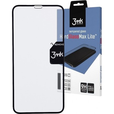 3MK HardGlass Max Lite για Apple iPhone X / XS Μαύρο