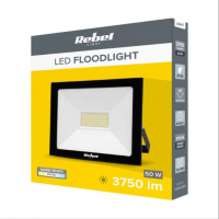 Rebel - LED floodlight 50W (72x2835 SMD), 3000K, 230V