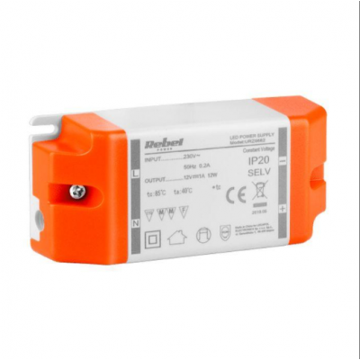 Rebel - Power supply for LED strips 12V 1A