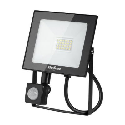 Rebel - LED floodlight 50W (72x2835 SMD), 3000K, 230V with twilight sensor