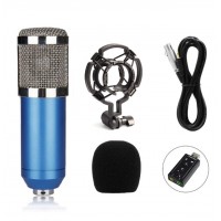 BM-800 Πυκνωτικό Μικρόφωνο Μπλέ