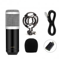 BM-800 Πυκνωτικό Μικρόφωνο με Μαύρη Λαβή