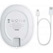 BASEUS Wireless charger - Jelly 15W + Type-C cable άσπρο (WXGD-02)