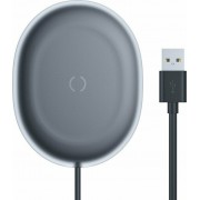 BASEUS Wireless charger - Jelly 15W + Type-C cable μαύρο (WXGD-01)