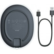 BASEUS Wireless charger - Jelly 15W + Type-C cable μαύρο (WXGD-01)