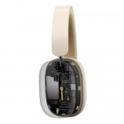 Baseus Bowie H1 Ασύρματα Bluetooth Over Ear Ακουστικά με 70 ώρες Λειτουργίας Λευκά