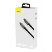 BASEUS USB Cable - Tungsten Gold Type-C - IPHONE lightning 2M 20W μαύρο (CATLWJ-A01)